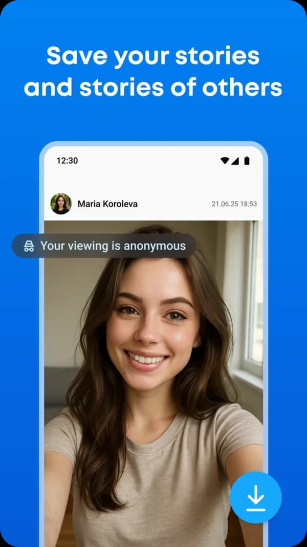 Telestory app — download and save Telegram stories